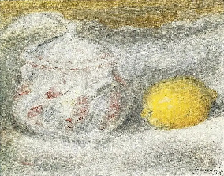 Şekerlik ve limon - Pierre-Auguste Renoir