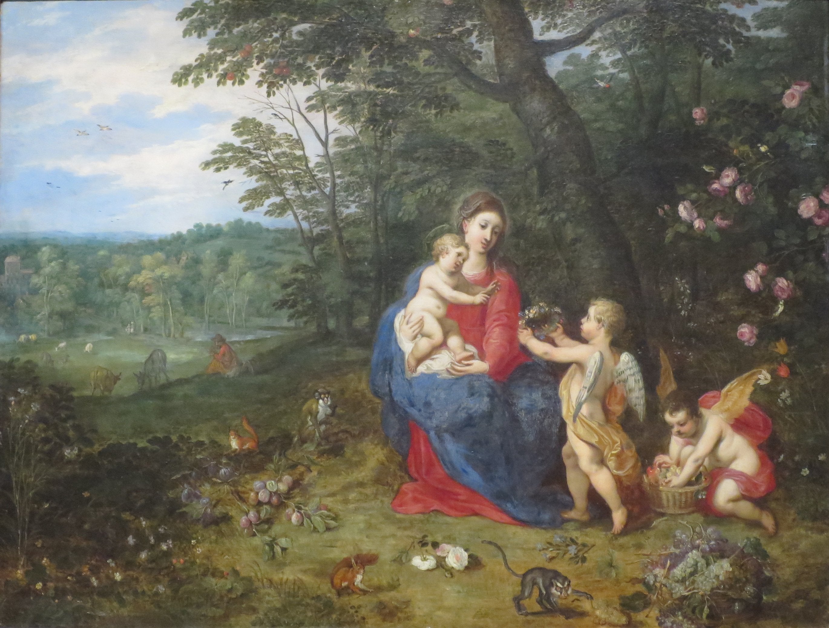 Le Repos pendant la fuite en Égypte - Jan Brueghel l'Ancien