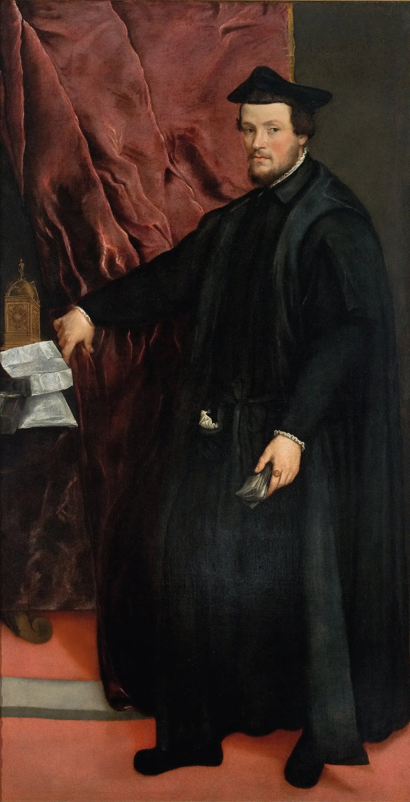 Kardinal Cristoforo Madruzzo Portresi - Titian