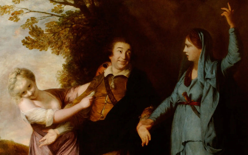 David Garrick Drama ve Komedi Arasında - Joshua Reynolds