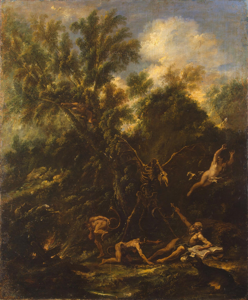 La Tentation de saint Antoine - Sebastiano Ricci - Alpha Reproduction