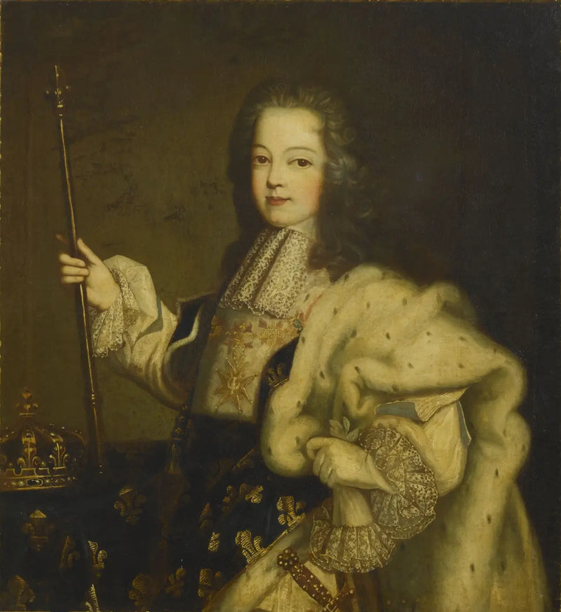 Louis XV, Fransa Kralı (1710-1774) - Hyacinthe Rigaud
