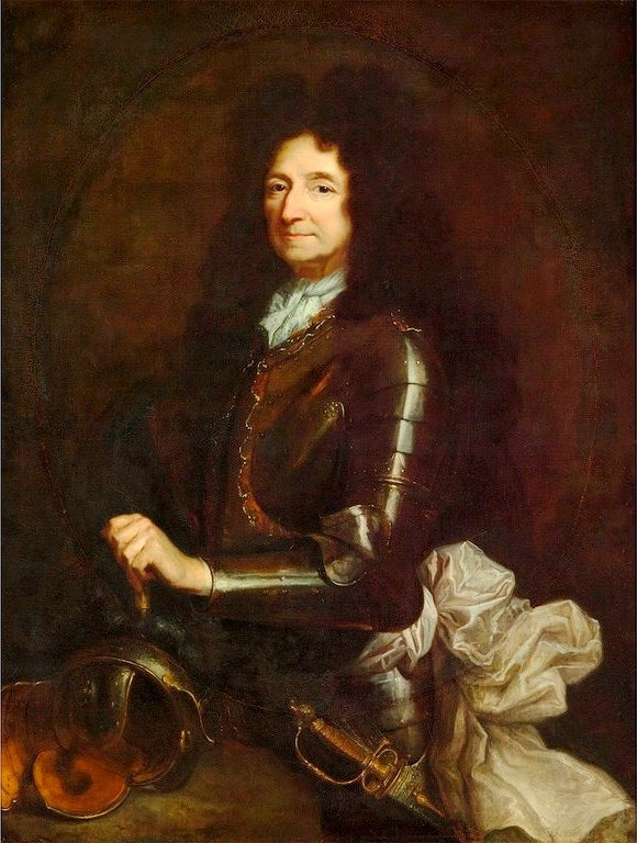 Portrait de Jan Andrzej Morsztyn. - Hyacinthe Rigaud