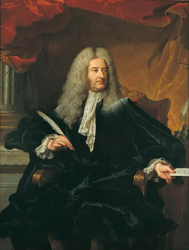 Michel Robert Le Peletier des Forts Portresi - Hyacinthe Rigaud