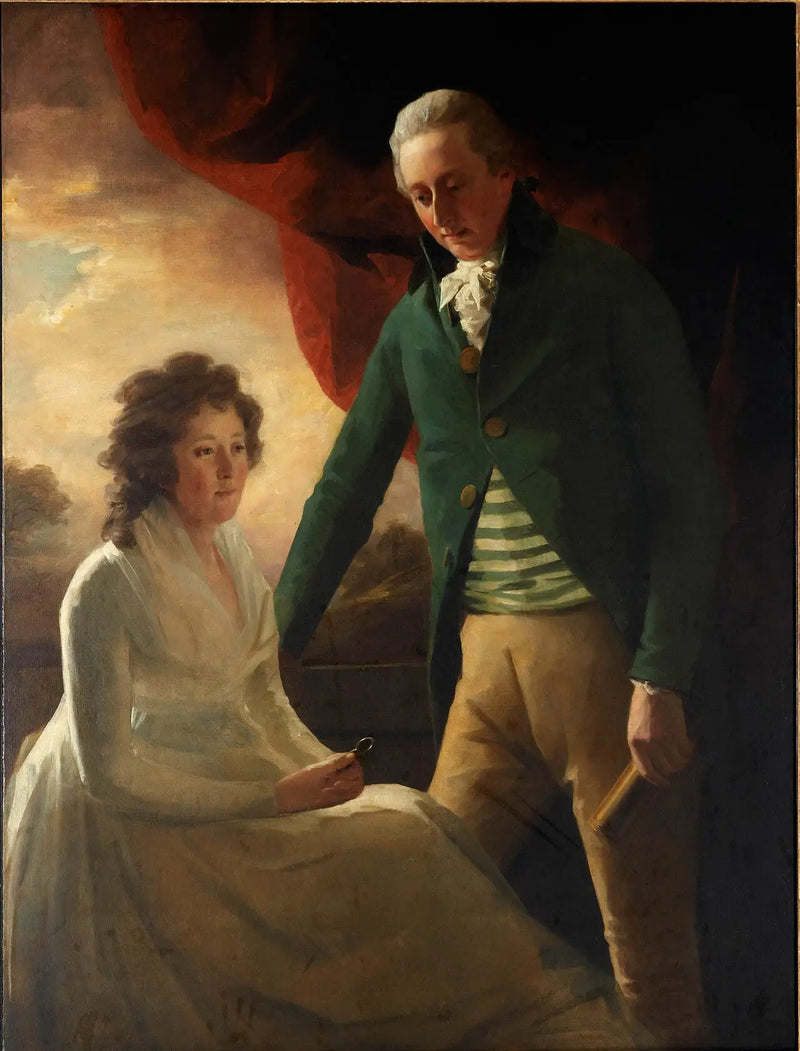 Robert Colt d'Auldhame, milletvekili, ve eşi Grizel - Henry Raeburn