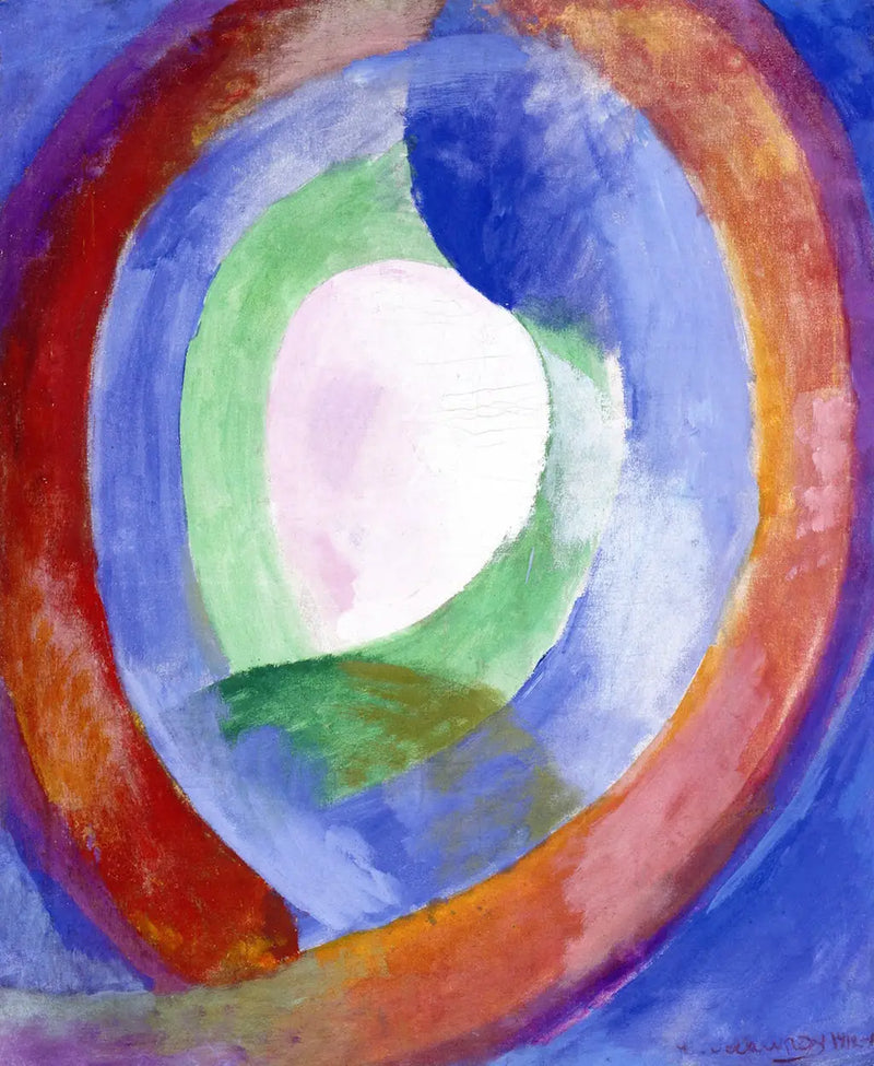 Dairesel Şekiller, Ay no. 1 - Robert Delaunay