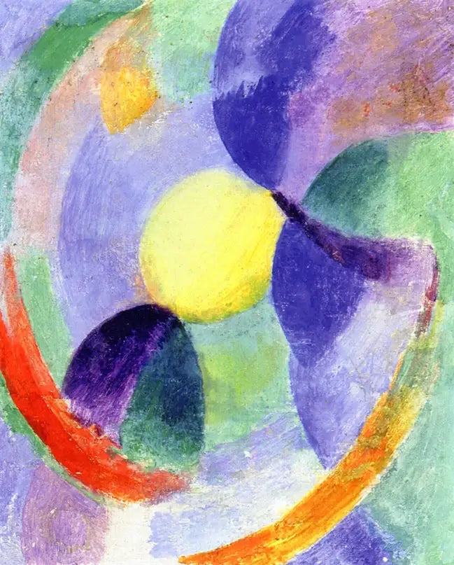 Dairesel Şekiller, Ay no. 3 - Robert Delaunay