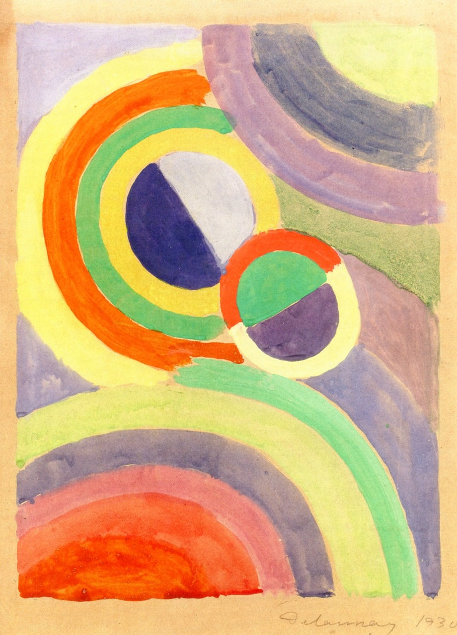 Reproduction du tableau « Composition - Robert Delaunay » par Alpha Reproduction en peinture à l’huile