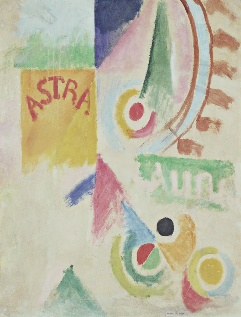 Futbol. Cardiff Takımı - Robert Delaunay
