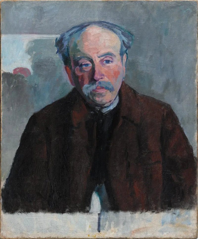 Gümrük Memuru Rousseau Portresi - Robert Delaunay