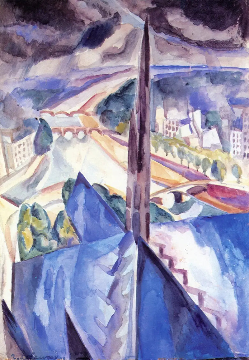 Notre-Dame Okulu - Robert Delaunay