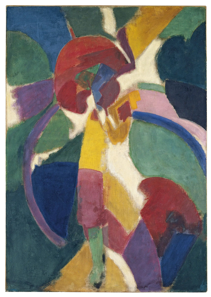 Şemsiyeli Kadın - Robert Delaunay