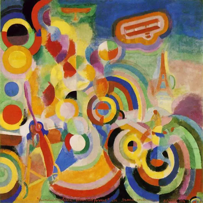 Blériot'ya Saygı - Robert Delaunay