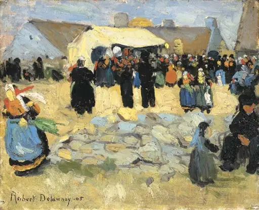 Breton Pazarı - Robert Delaunay