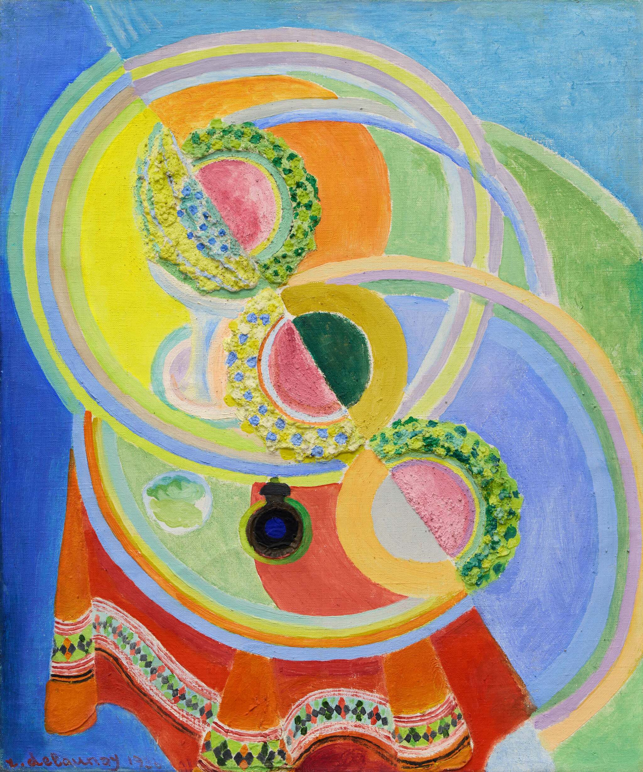 Reproduction du tableau « Nature morte - Robert Delaunay » par Alpha Reproduction en peinture à l’huile