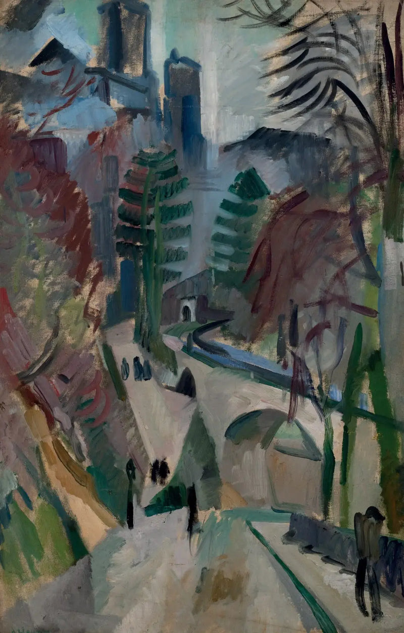 Laon Manzarası - Robert Delaunay