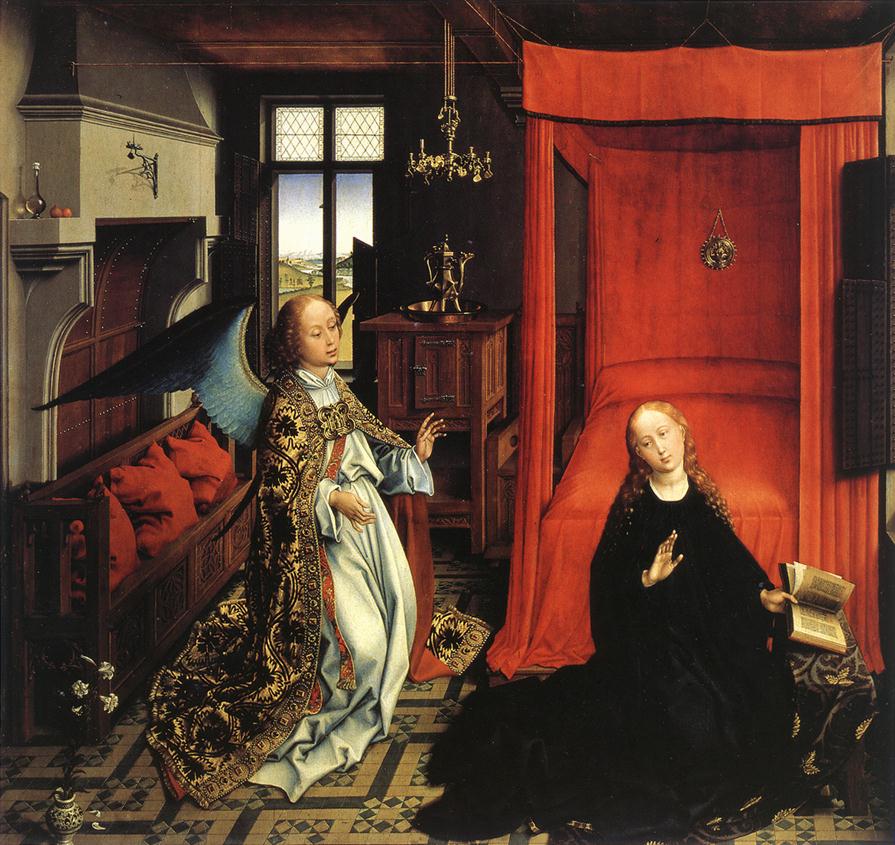 L'Annonciation - Rogier van der Weyden
