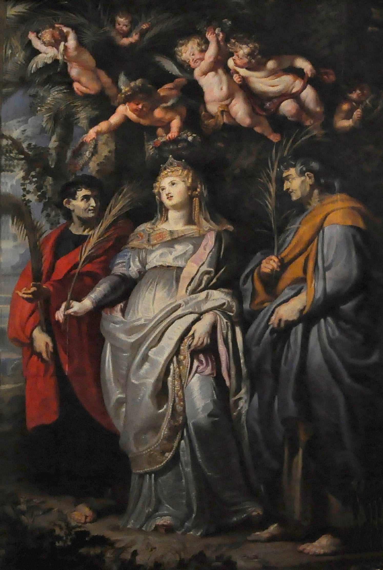 Domitille ile Nérée ve Achilleus - Peter Paul Rubens