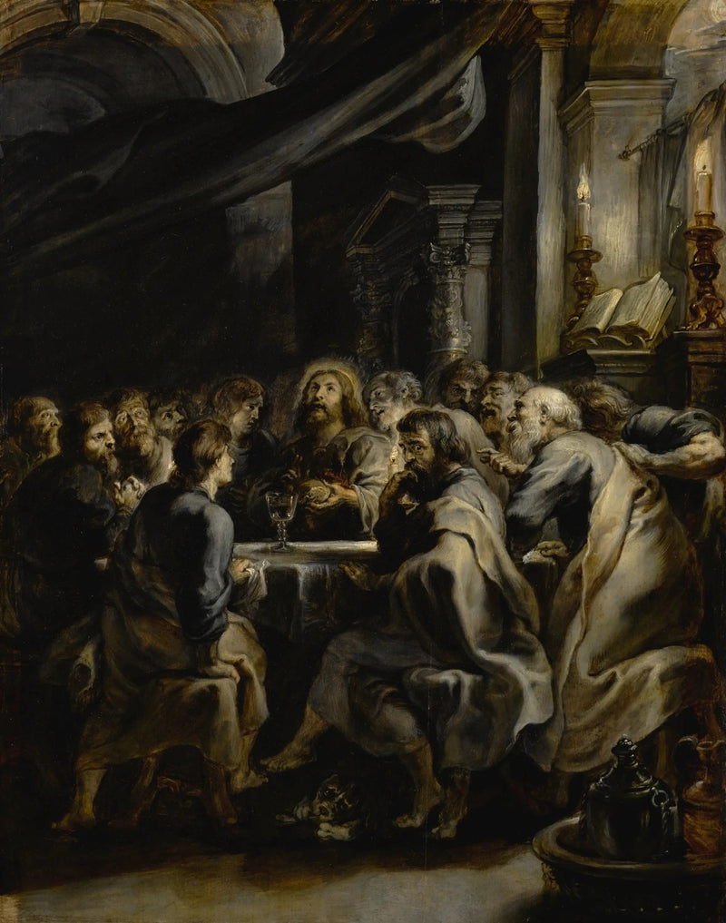Son Akşam Yemeği, yaklaşık 1631-1632 - Peter Paul Rubens
