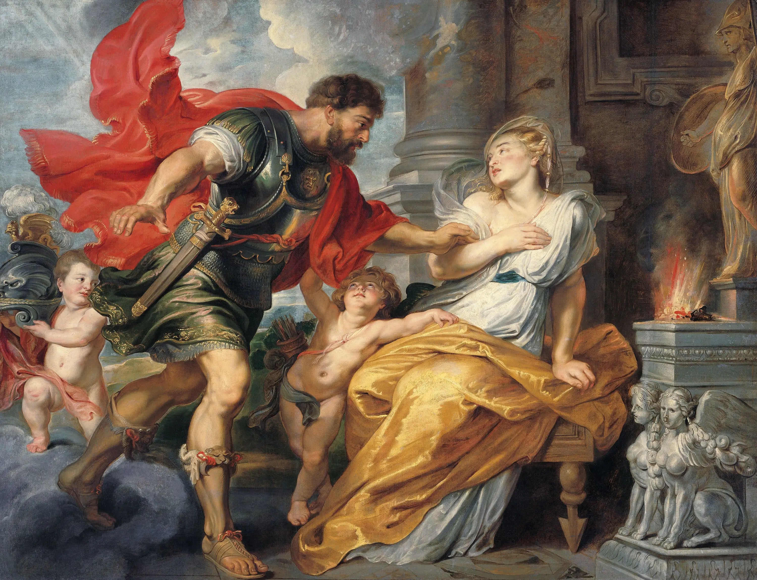 Mars et Rhéa Silvia - Peter Paul Rubens - Alpha Reproduction
