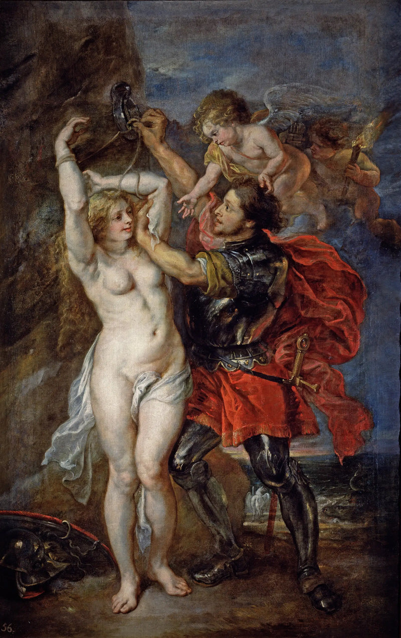 Persée Andromède'yi Kurtarırken - Peter Paul Rubens