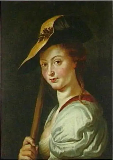 Kadın Portresi, belki Suzanna Fourment (1599-1628), 1612-1615 - Peter Paul Rubens