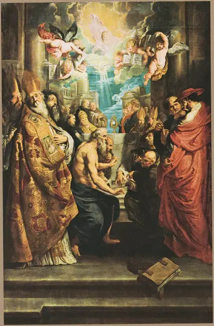 Gerçek Varlık Kutsal Sakramentte - Peter Paul Rubens