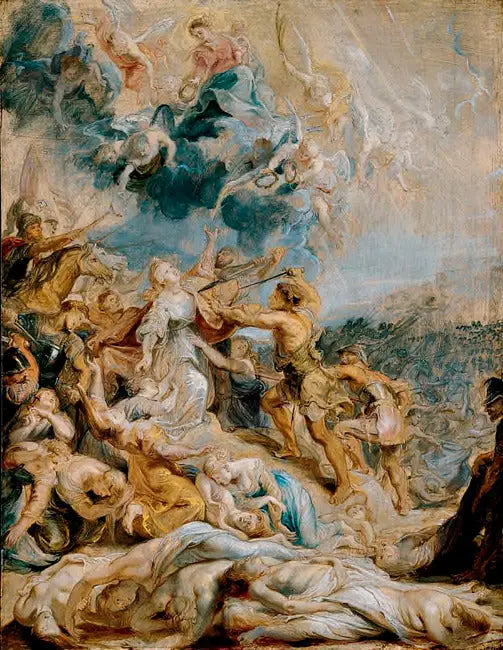 Azize Ursula'nın Şehitliği - Peter Paul Rubens