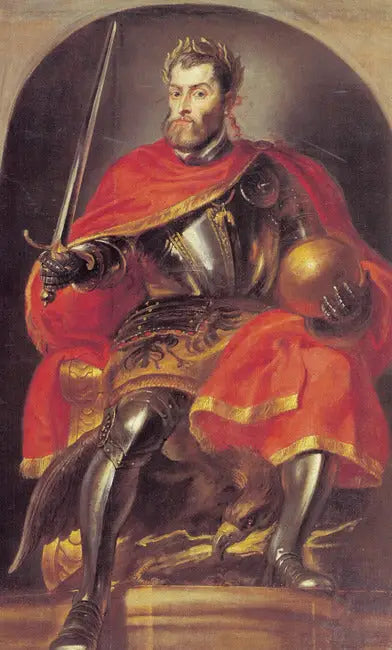 İmparator I. Charles Portresi (Pompa Introitus Ferdinandi), 1634-1635 - Peter Paul Rubens