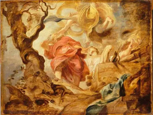 İbrahim'in Kurbanı - Peter Paul Rubens