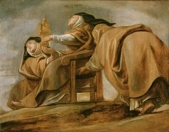 Assise Saint Claire, 1620 - Peter Paul Rubens