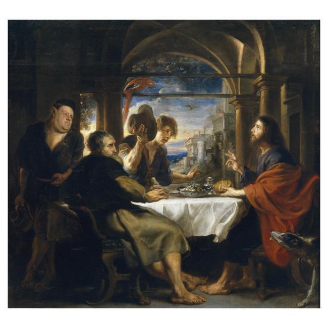 Emmaus Akşam Yemeği - Peter Paul Rubens