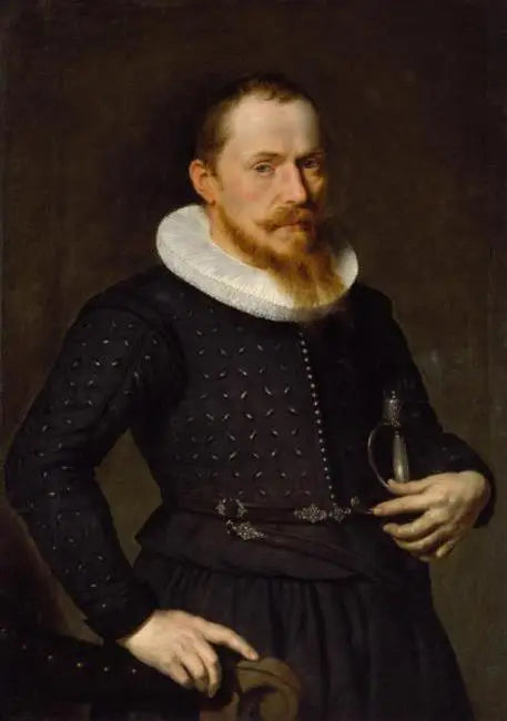Bir Adamın Portresi Kılıç ile - Peter Paul Rubens