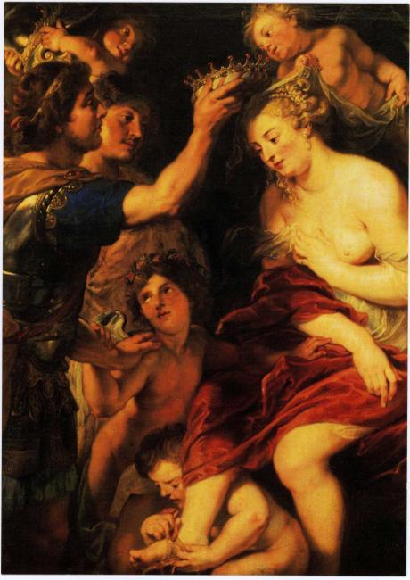 Alexandre et Roxane - Peter Paul Rubens