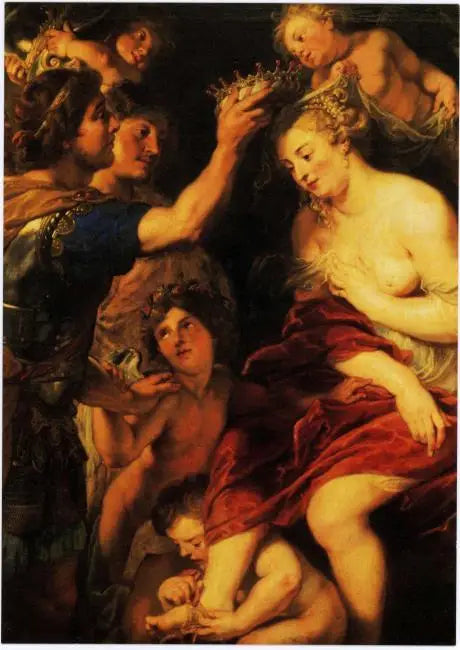 Alexandre ve Roxane - Peter Paul Rubens