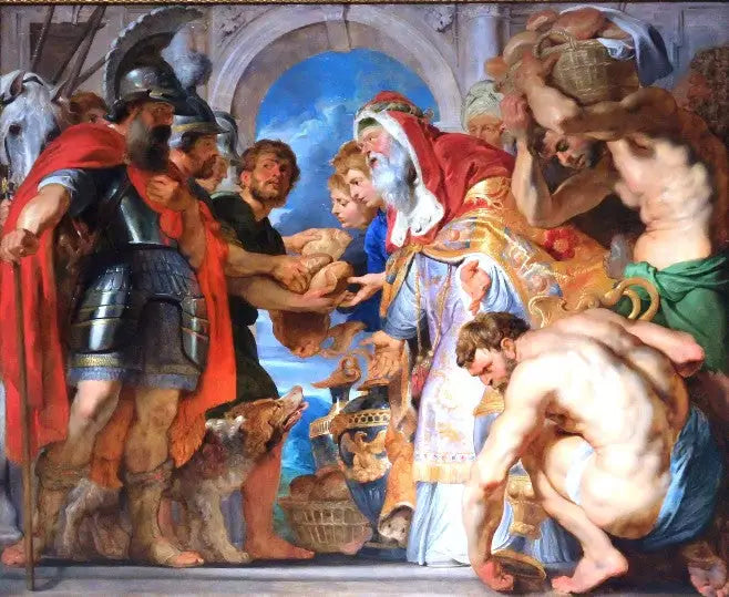 İbrahim ve Melkisedek - Peter Paul Rubens