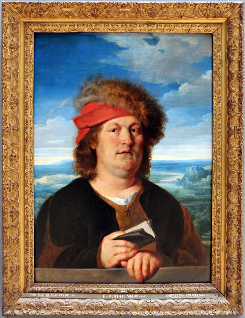 Paracelse Portresi - Peter Paul Rubens