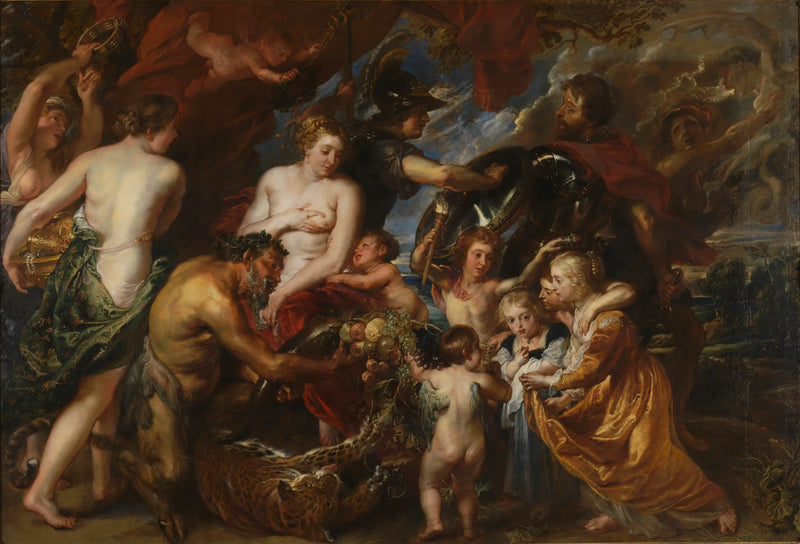 Mars Barışını Koruyan Minerve - Peter Paul Rubens