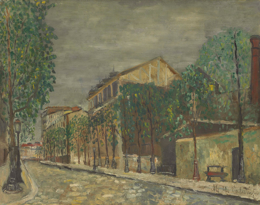Rue Sarrette, Petit-Montrouge, Paris (1904) - Maurice Utrillo
