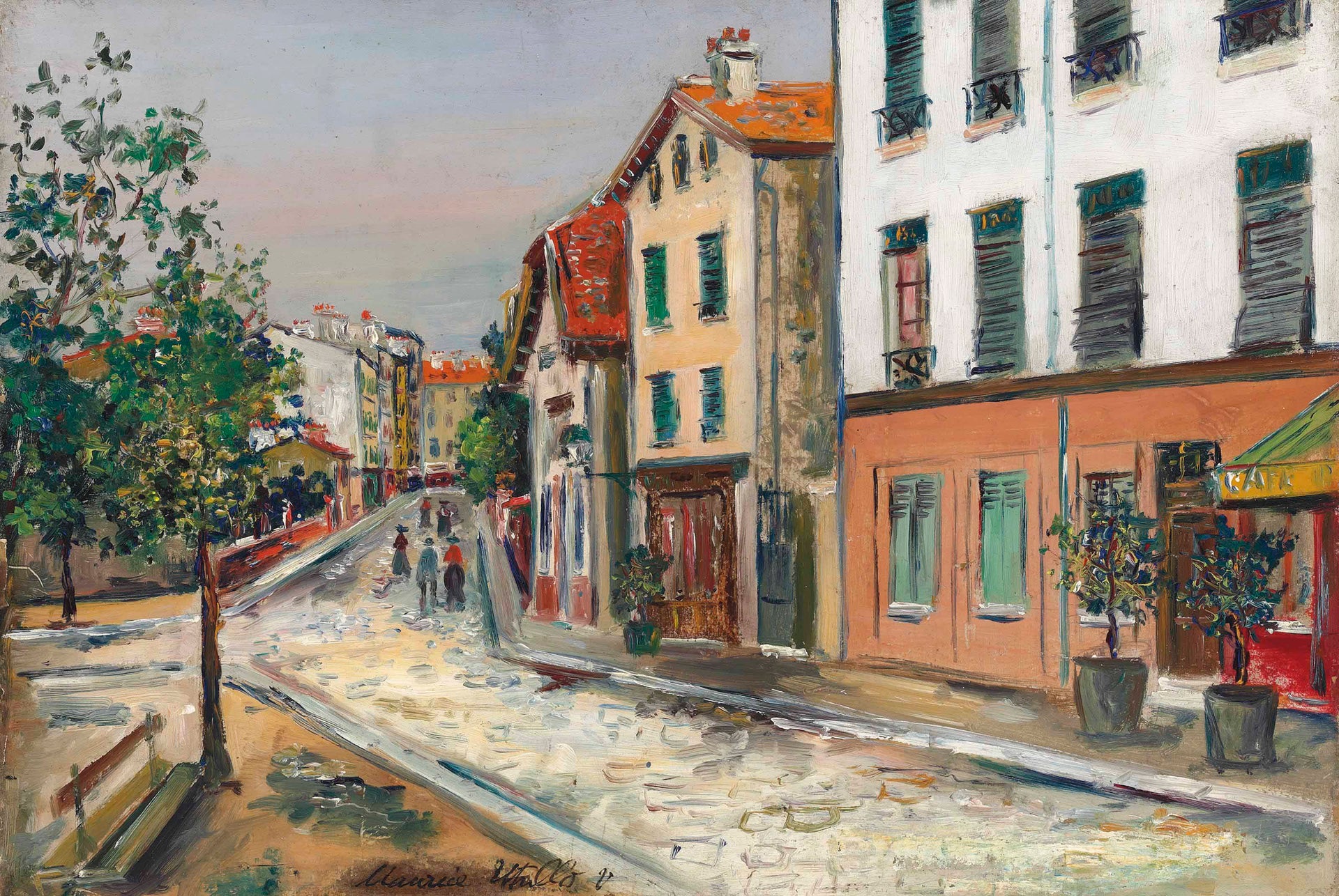 Rue du XIIIe Arrondissement à Paris - Maurice Utrillo