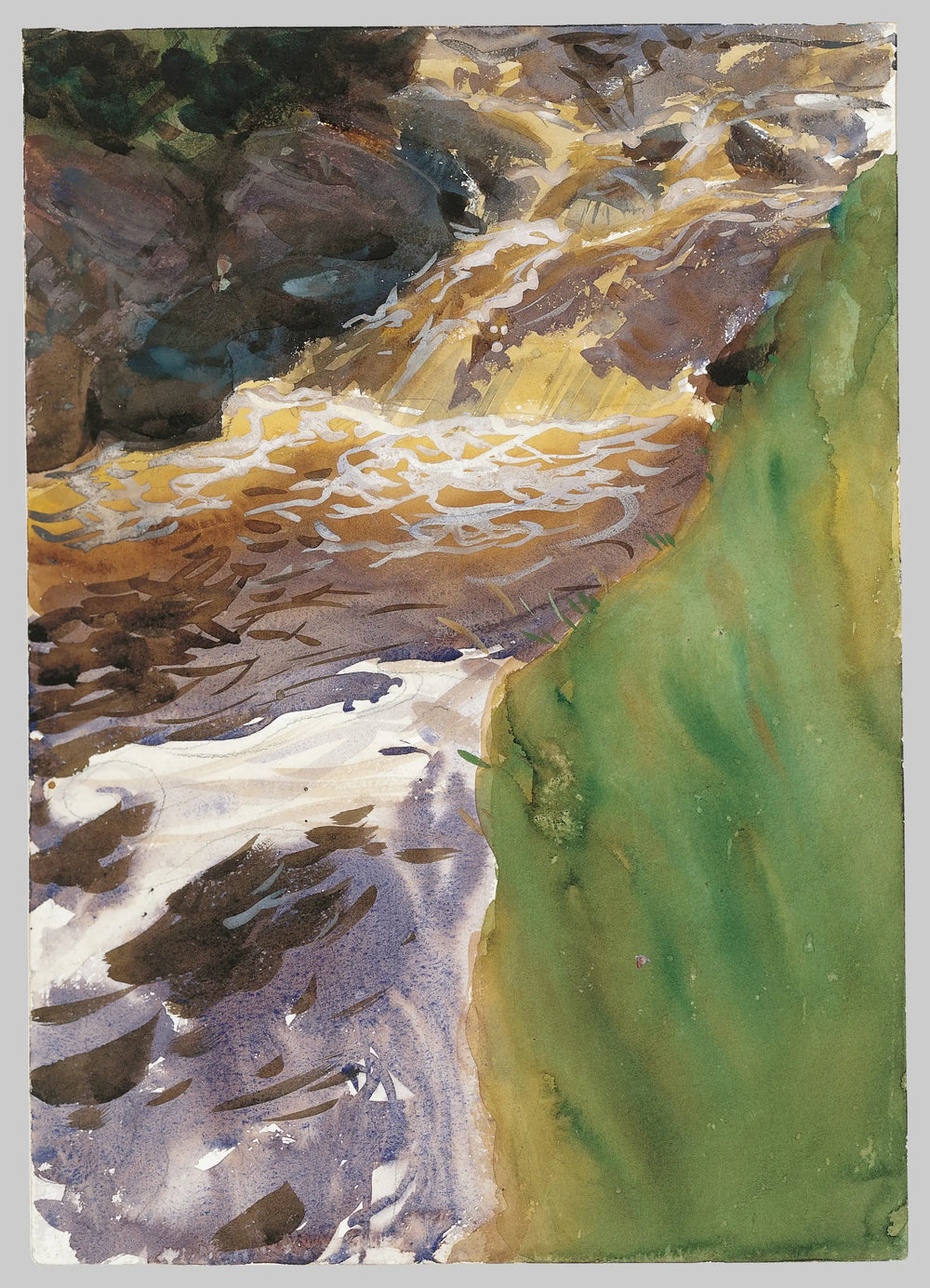 Reproduction du tableau « Eau vive - John Singer Sargent » par Alpha Reproduction en peinture à l’huile