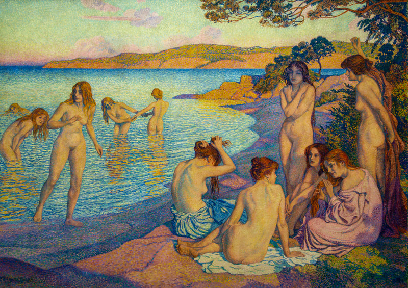 Öpülen Saat - Théodore van Rysselberghe
