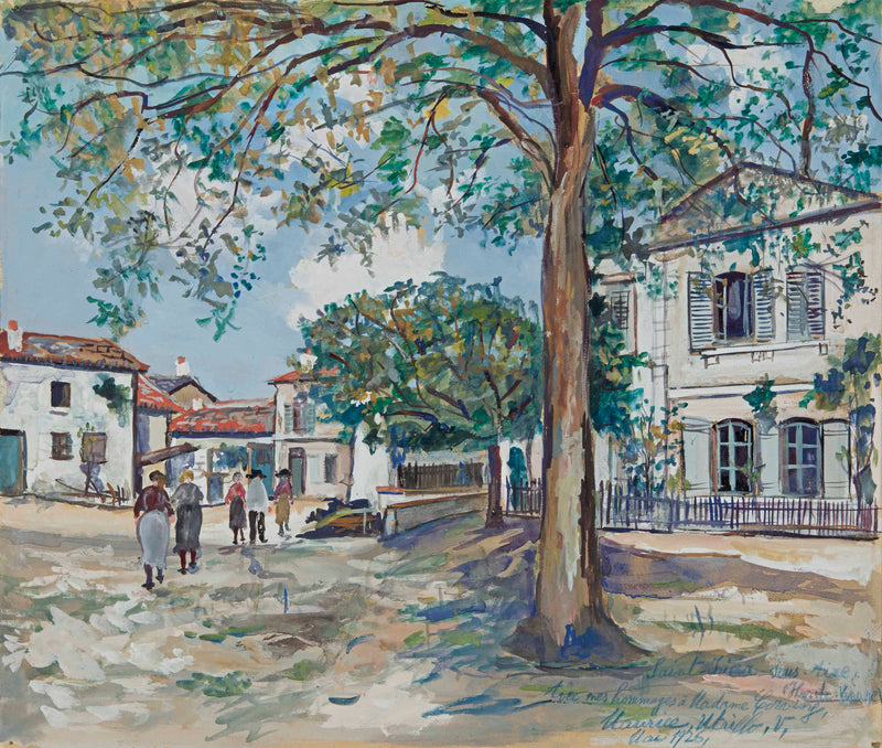 Saint-Yrieix-sous-Aixe (1926) - Maurice Utrillo