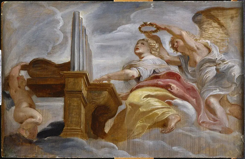 Sainte Cécile - Peter Paul Rubens