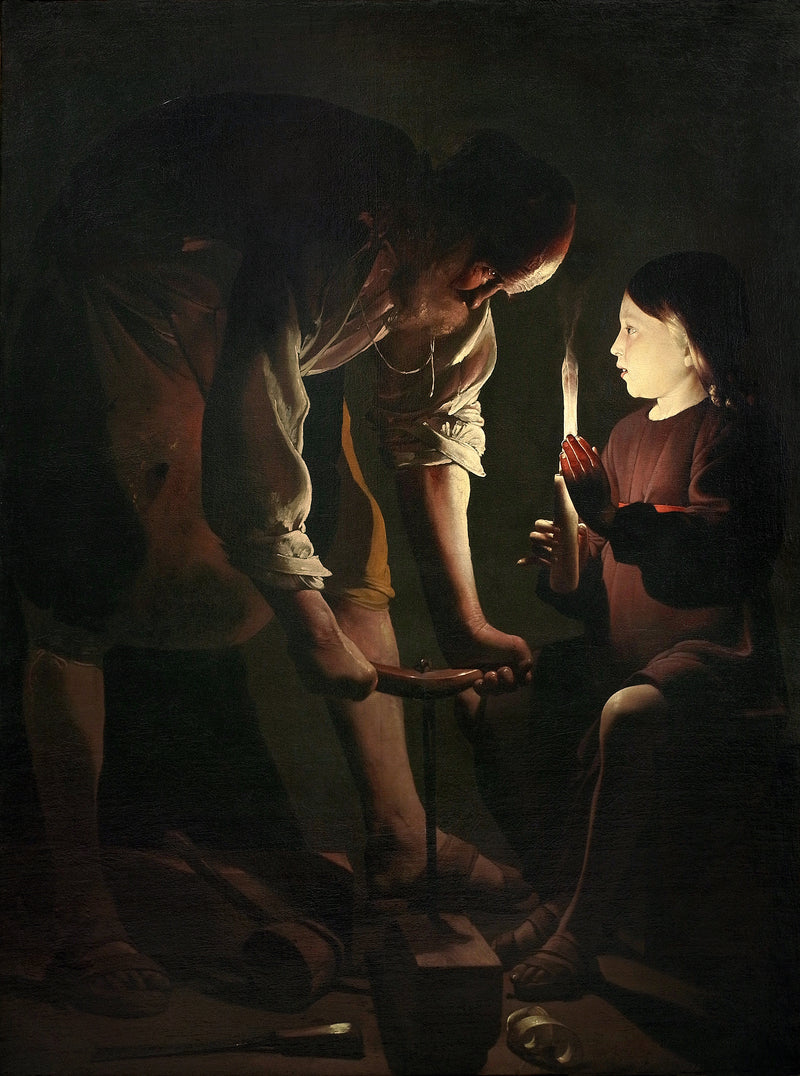 Saint Joseph marangoz - Georges de La Tour