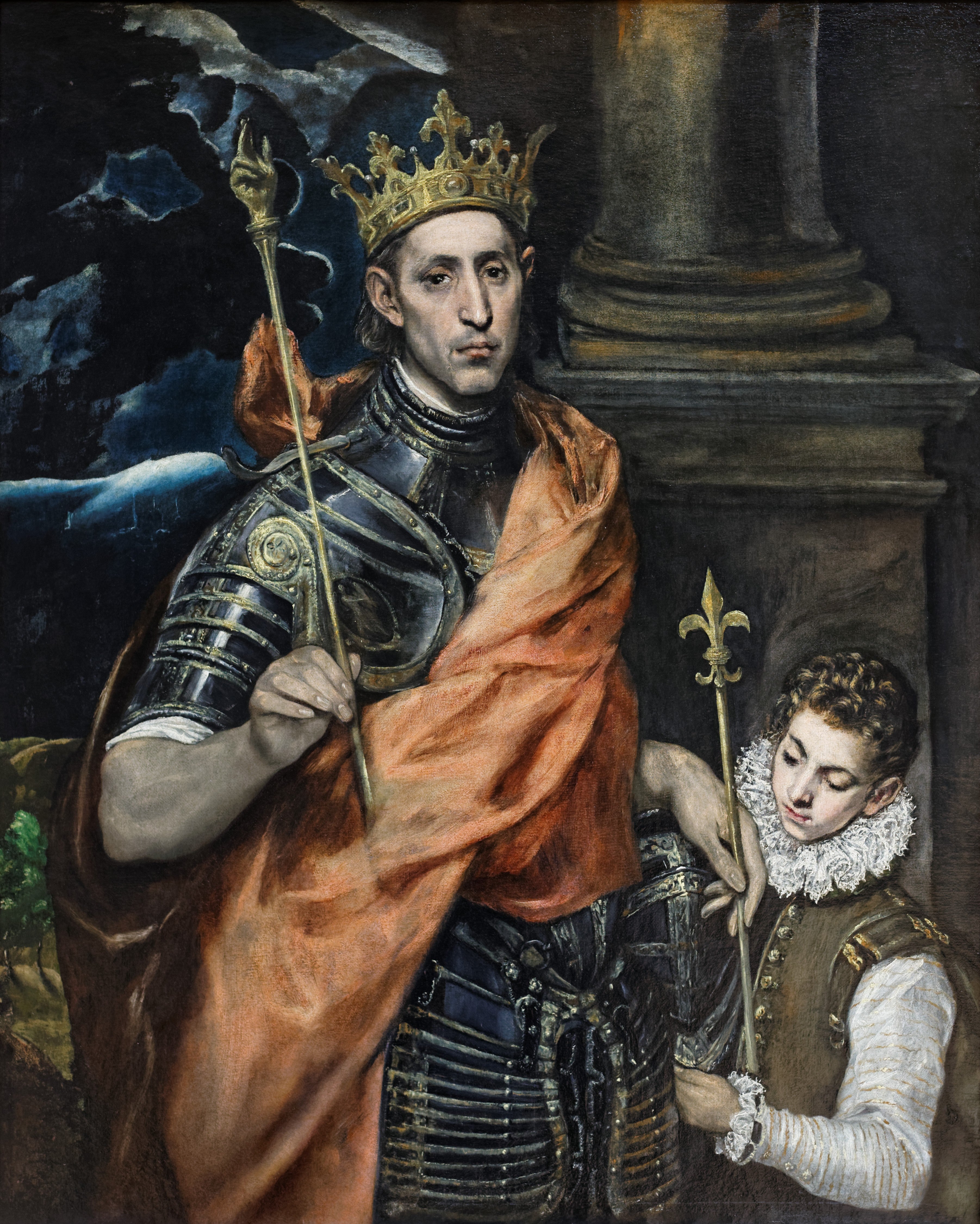 Saint Louis, roi de France - El Greco