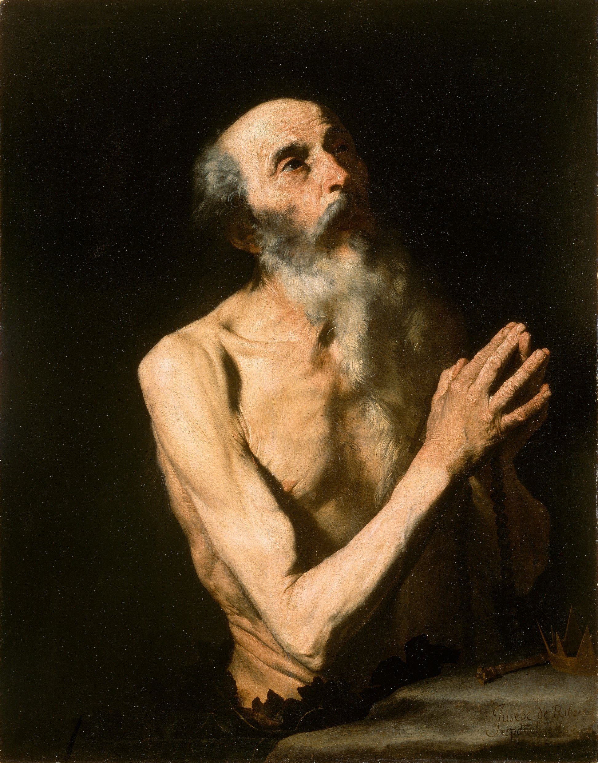 Saint Onuphre - Jusepe de Ribera