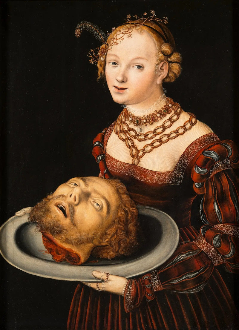 Salomé ve Vaftizci Yahya'nın başı - Lucas Cranach the Elder