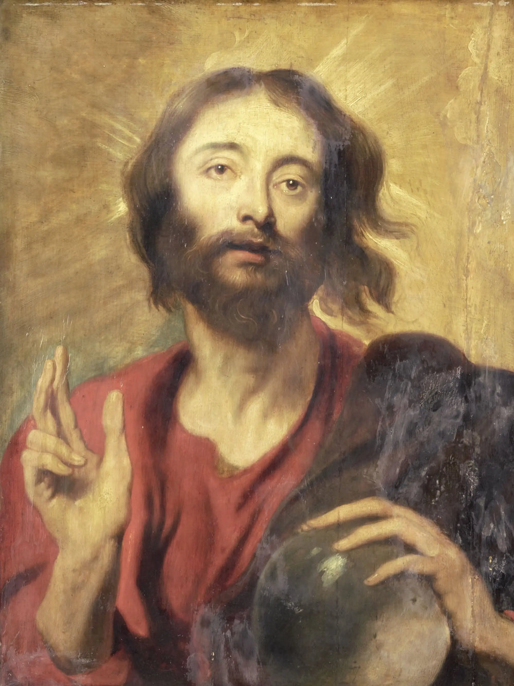 Salvator Mundi - Antoine van Dyck - Alpha Reproduction