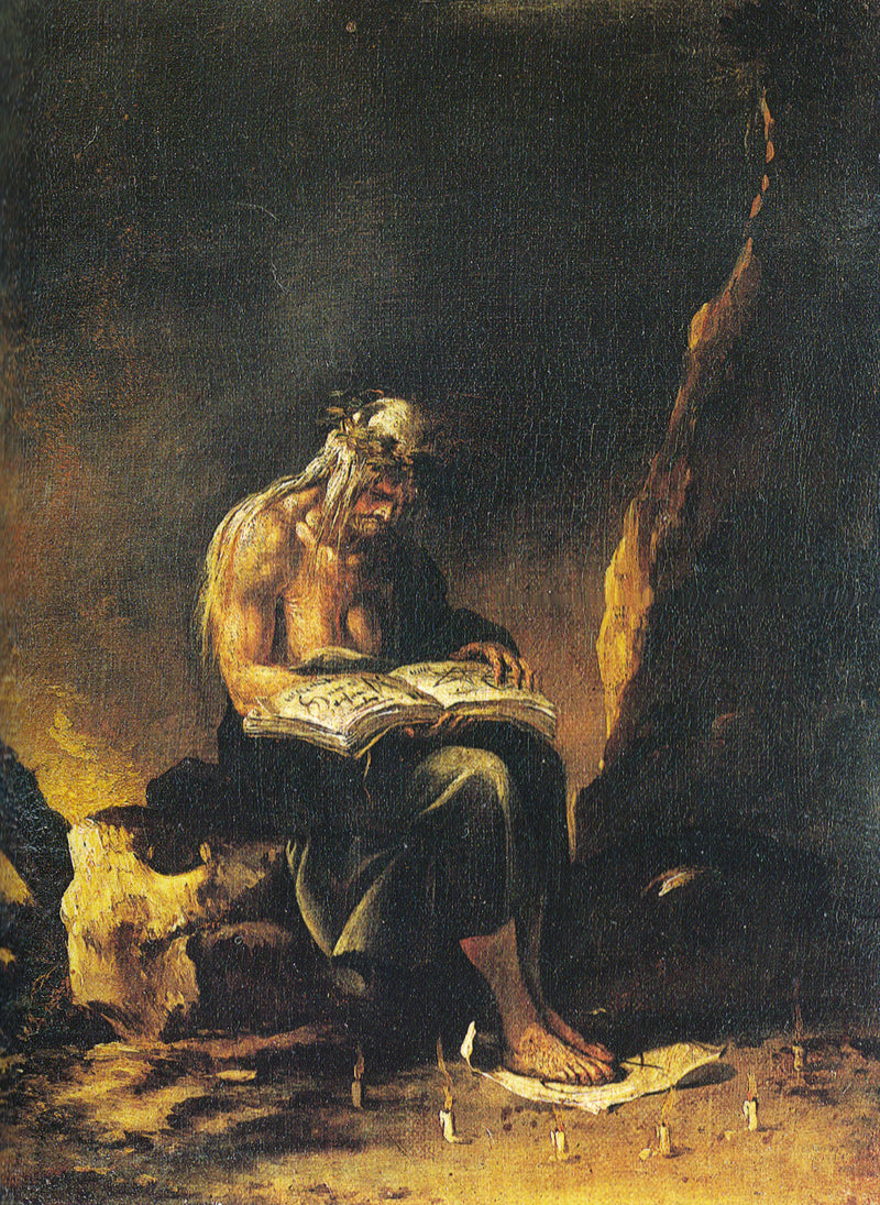La sorcière - Salvator Rosa